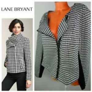 Lane Bryant Houndstooth Jacket